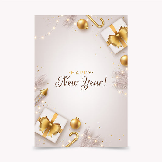 Happy New Year Gift Card