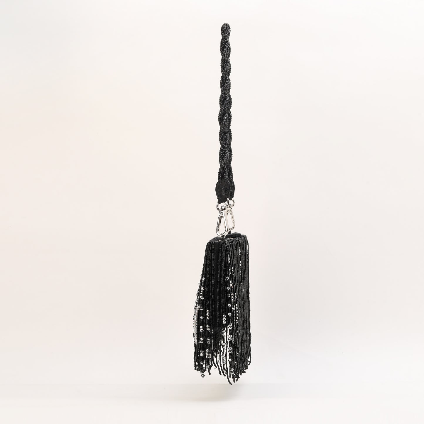 Black Beaded Charm